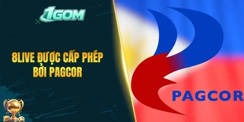8LIVE được cấp phép bởi PAGCOR