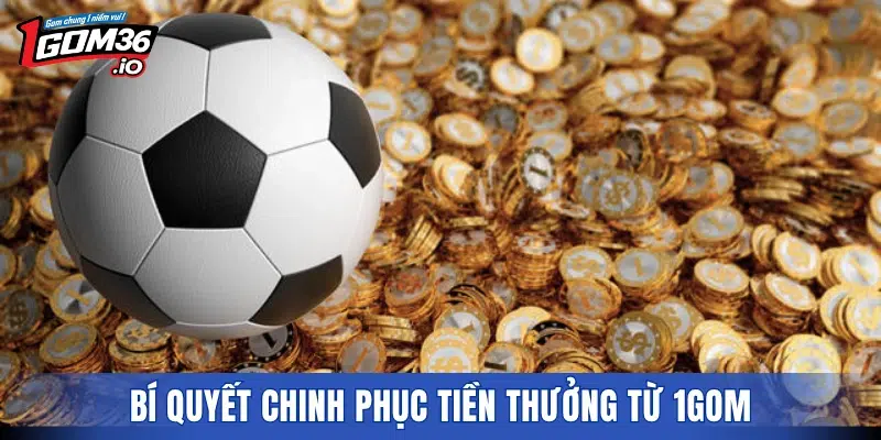 Bí quyết chinh phục tiền thưởng từ 1GOM