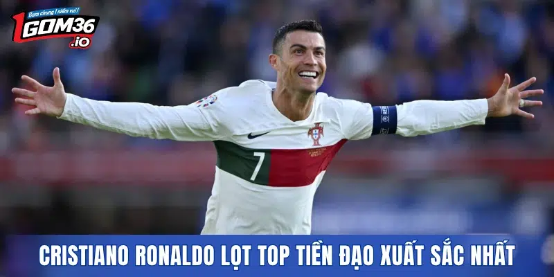 Cristiano Ronaldo lọt top tiền đạo xuất sắc nhất mọi thời đại