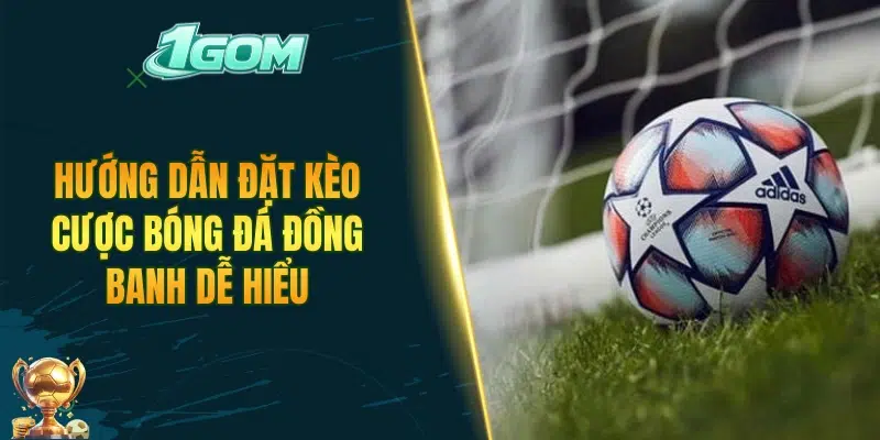 Hướng dẫn đặt kèo cược bóng đá đồng banh dễ hiểu