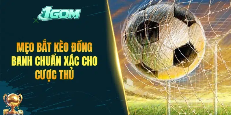 Mẹo bắt kèo đồng banh chuẩn xác cho cược thủ