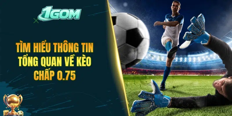 Tìm hiểu thông tin tổng quan về kèo chấp 0.75