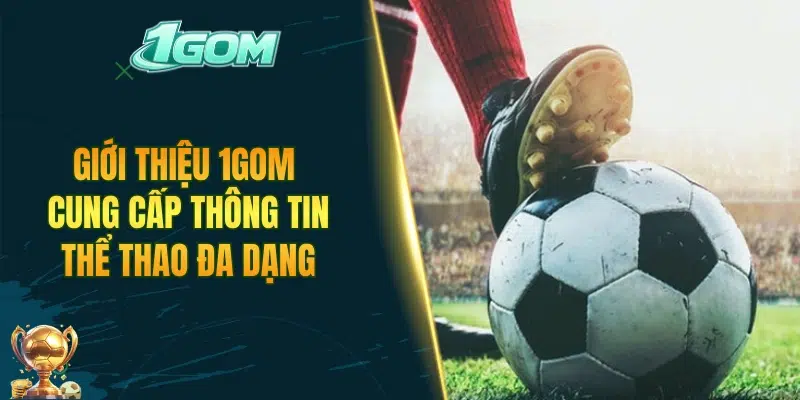 Giới thiệu 1GOM cung cấp thông tin thể thao đa dạng