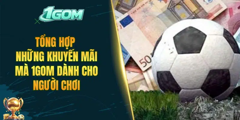 Tổng hợp những khuyến mãi mà 1GOM dành cho người chơi